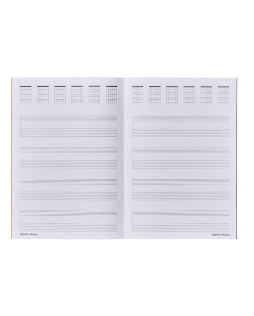 Caderno de Música Tab 21x297 cm - Lilás Lilás-2