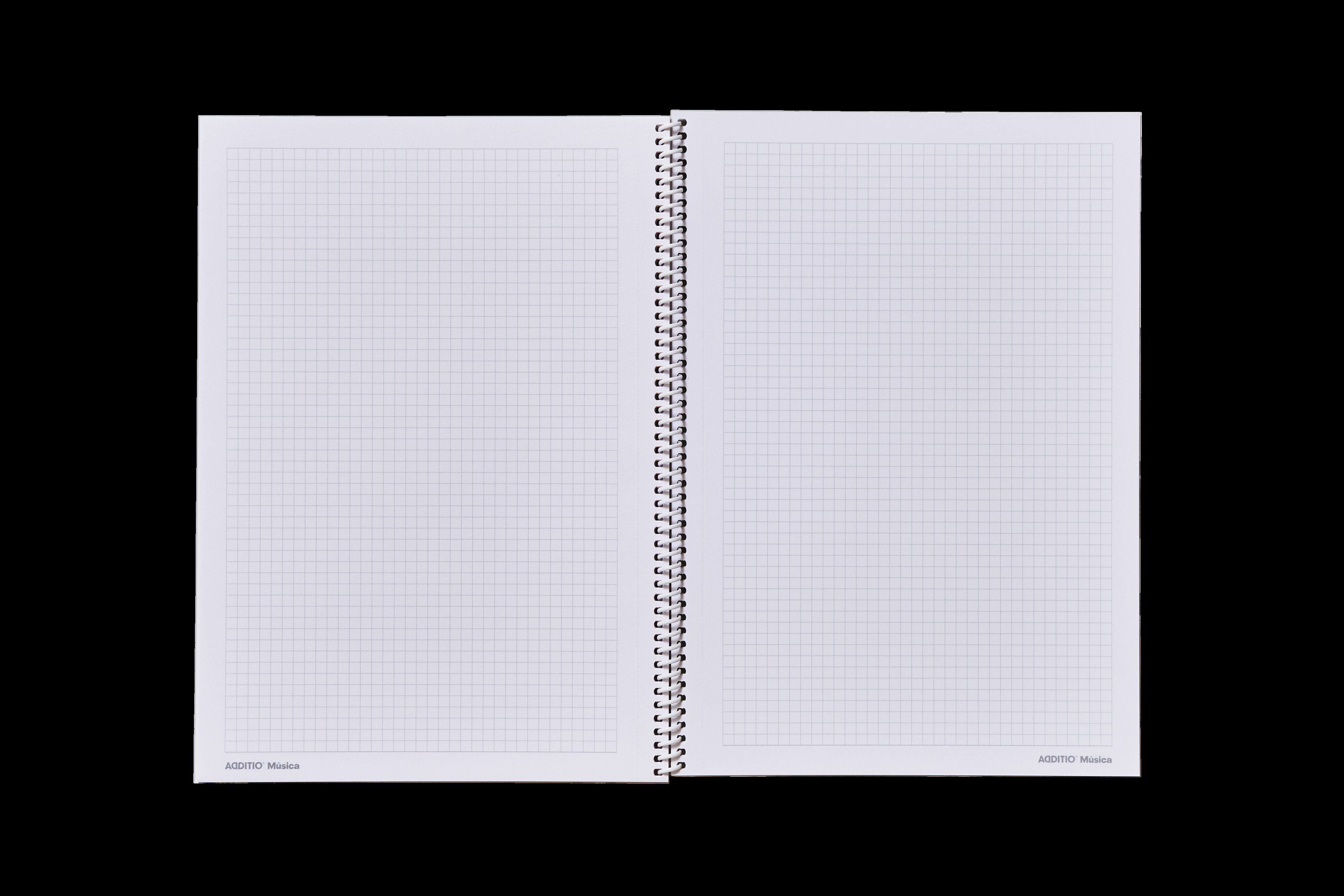 Caderno de Música Mezzo, Tamanho 21 x 29,7 cm,  Additio, Vermelho 3