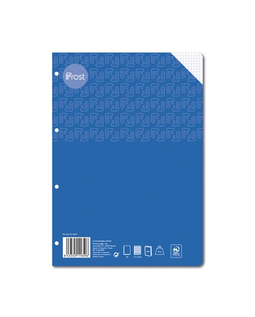 Recarga A4 100 F. azul Azul-1