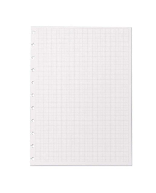 Imagem 0 de Recarga de Folhas Quadriculadas para Caderno Inteligente A4 50 Folhas