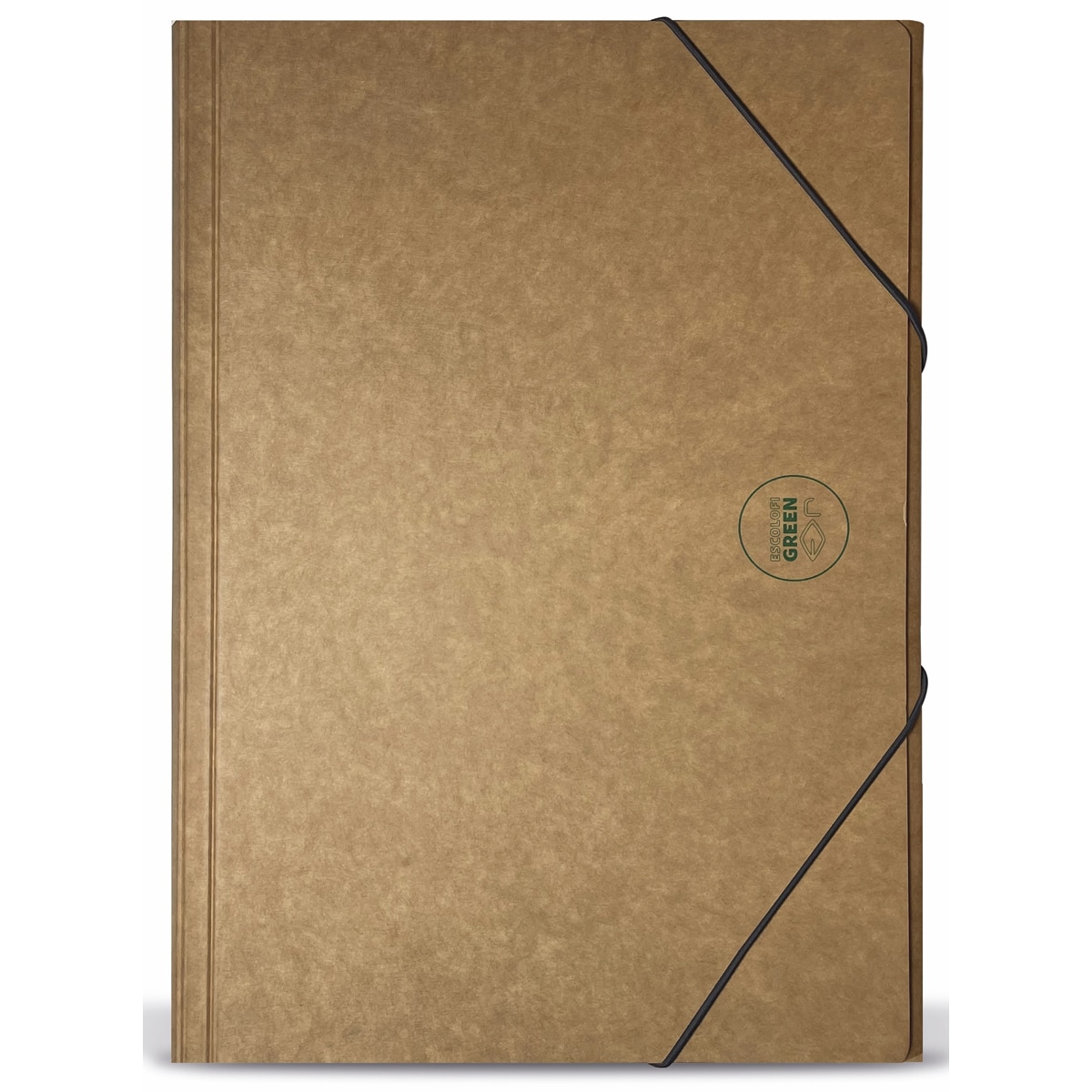 Imagen 0 de Carpeta gomas-bolsa Kraft folio Escolafi Kraft