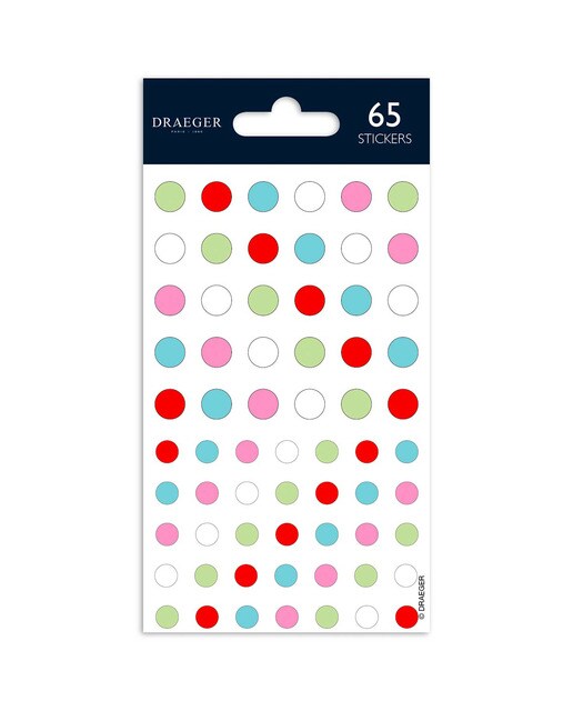 Sticker Círculos Multicolor Multicolor-1