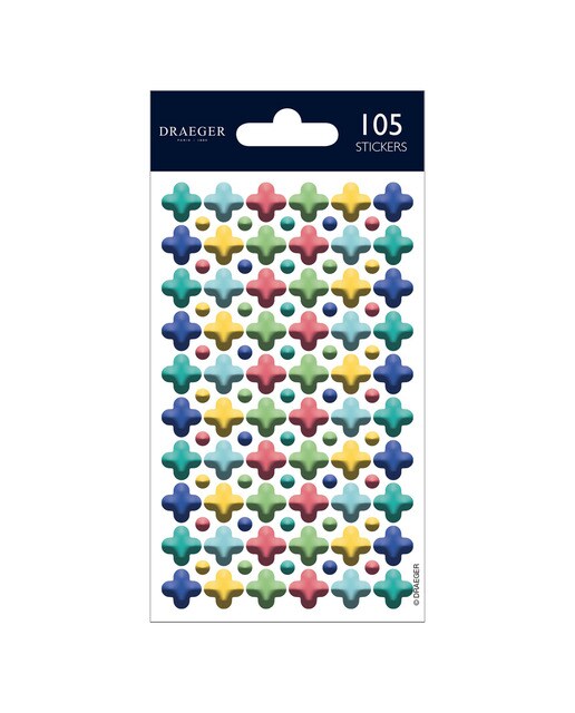 Sticker Soma Multiplica Divide Multicolor Multicolor-1