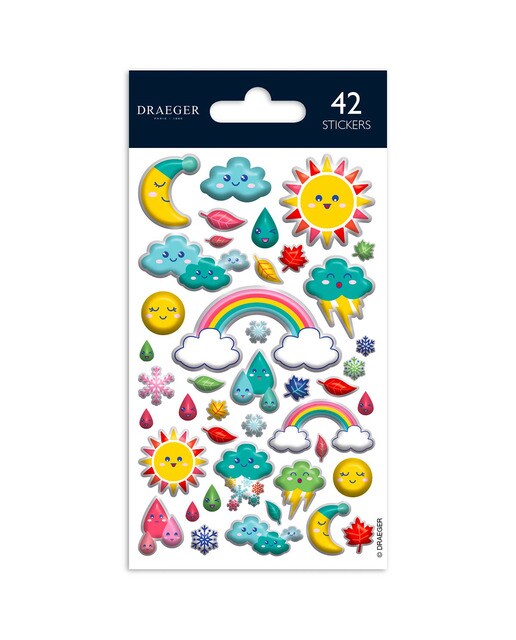 Sticker Meteo Multicolor Multicolor-1