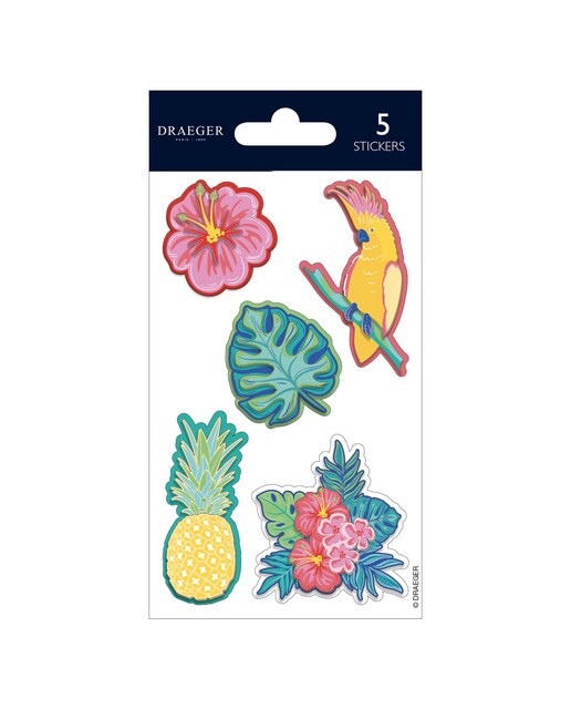 Imagem 0 de Sticker Tropical Multicolor
