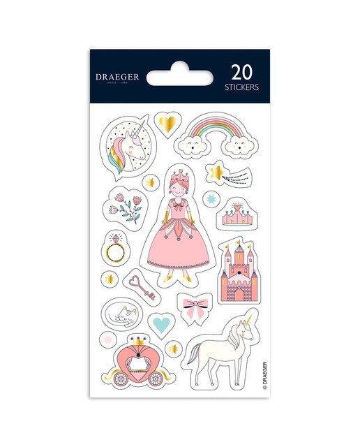 Sticker Princesas Rosa Pastel Rosa-pastel-1
