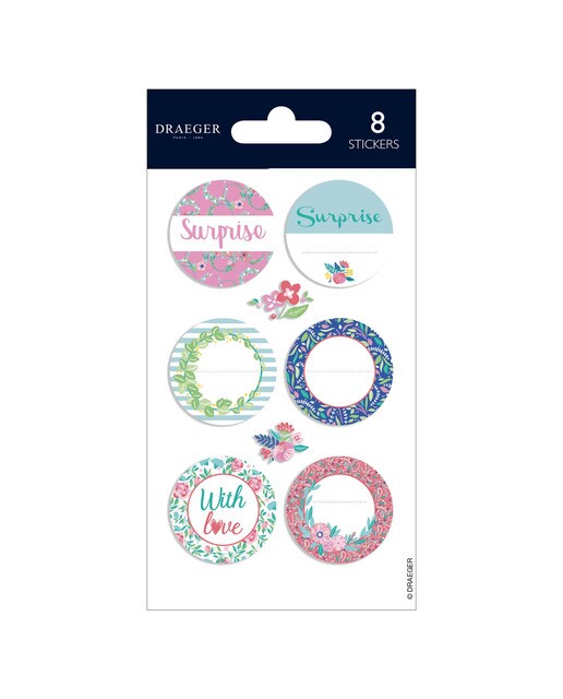Sticker fechos surpresa Multicolor Pastel Multicolor-1