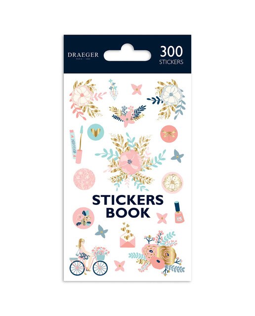 Sticker Florais Multicolor Pastel Multicolor-1