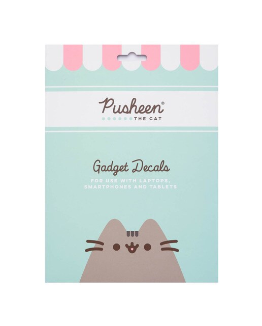 Autocolantes Reutilizáveis Pusheen Foodie 17,3x0,1x23,5 - Verde Verde / Branco-1