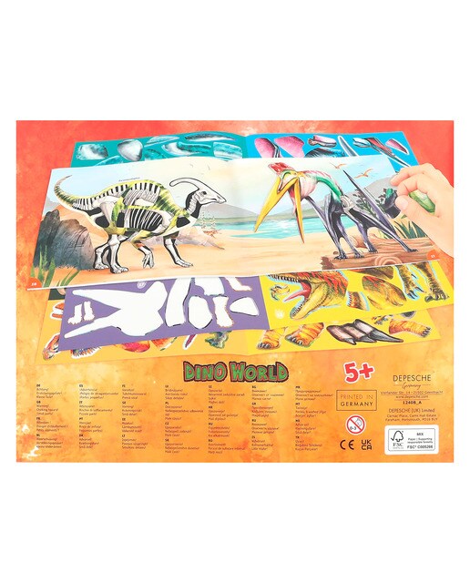 Autocolante fun Dino World Depesche 4