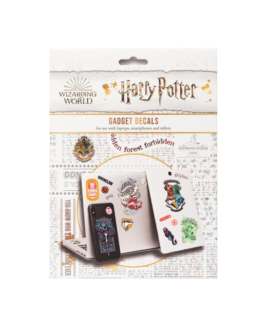 Gadget Decals Harry Potter - Branco Branco / Laranja-2