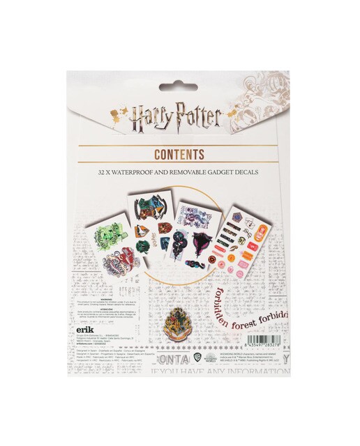 Gadget Decals Harry Potter - Branco Branco / Laranja-3