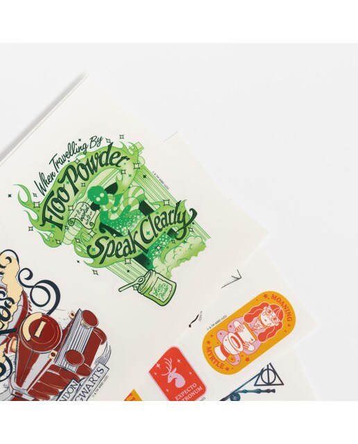 Gadget Decals Harry Potter - Branco Branco / Laranja-4