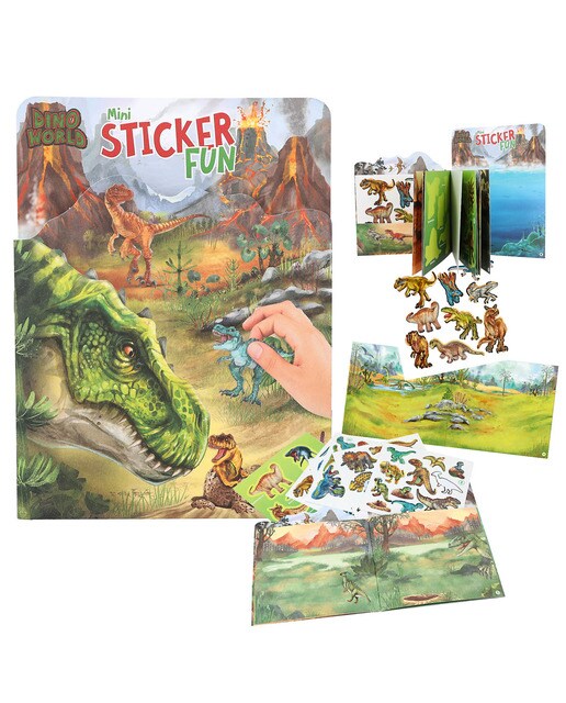 Mini sticker fun Dino World 1