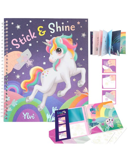Livro Stick & Shine Ylvi 1