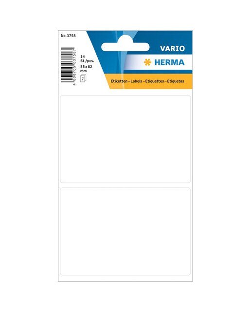 Imagen 0 de Pegatinas vario 55x82mm Herma blanco