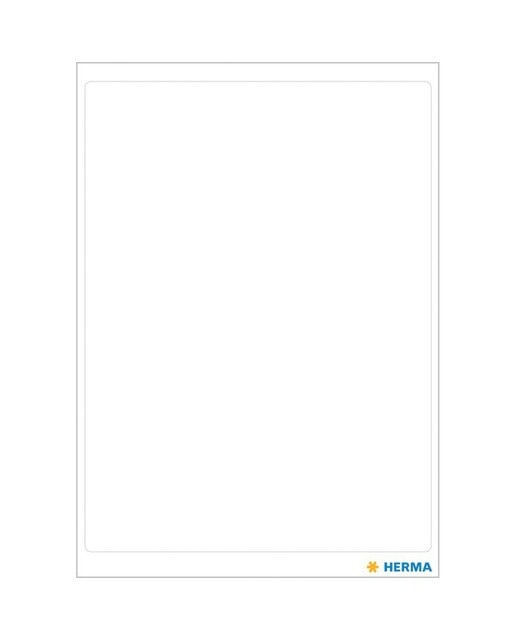 Pegatinas vario 81x110mm Herma blanco Blanco / Azul-2