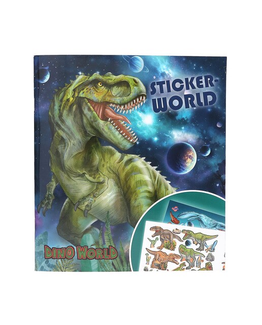 Livro de autocolantes Galaxy Dino World 2