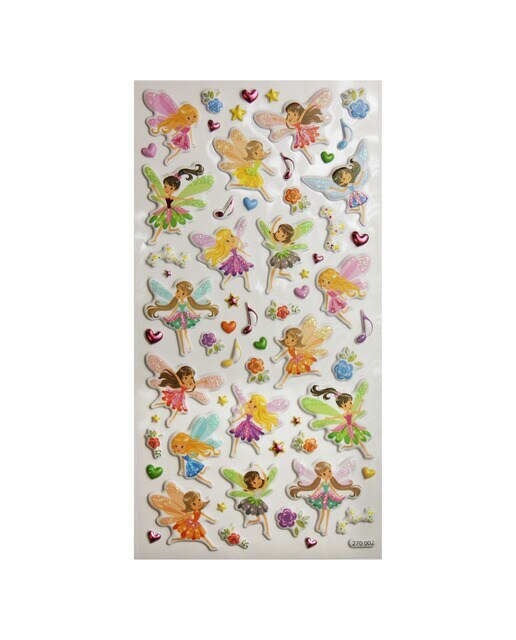 Autocolantes tweeny foamy fairies Global Gift multicolor Multicolor-3