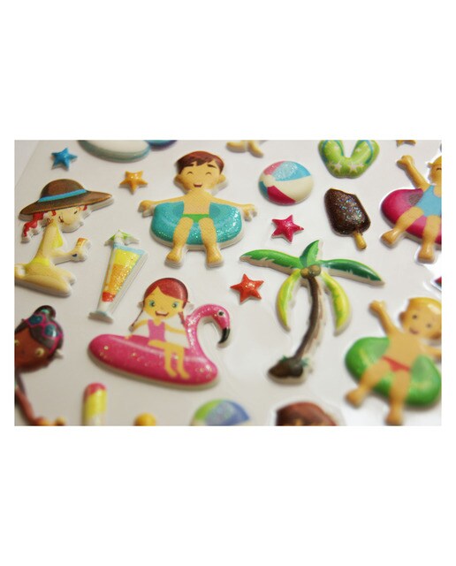 Imagem 0 de Autocolantes tweeny foamy bathers Global Gift multicolor
