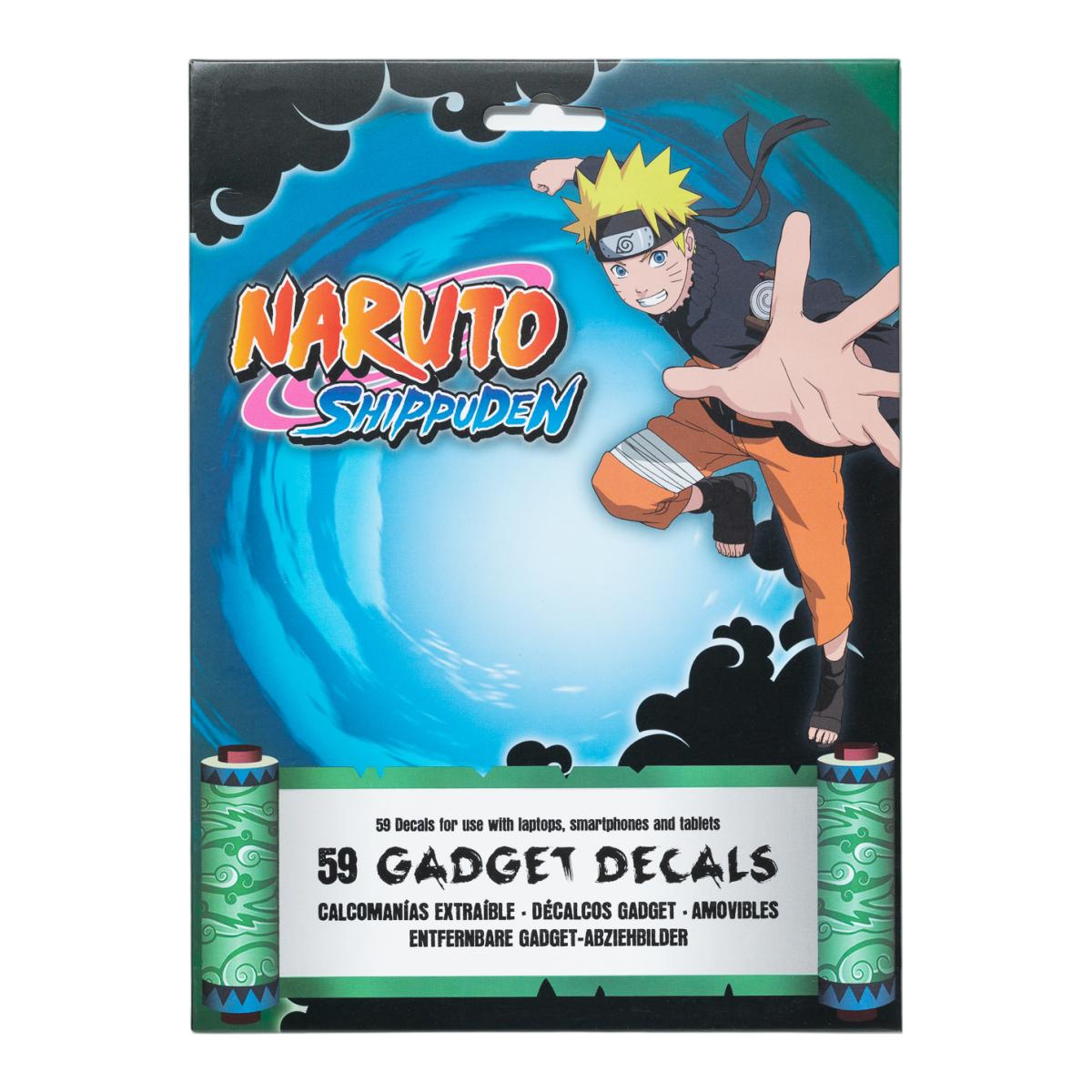 Pegatinas reutilizables Naruto shippuden Erik rojo Rojo / Negro-2