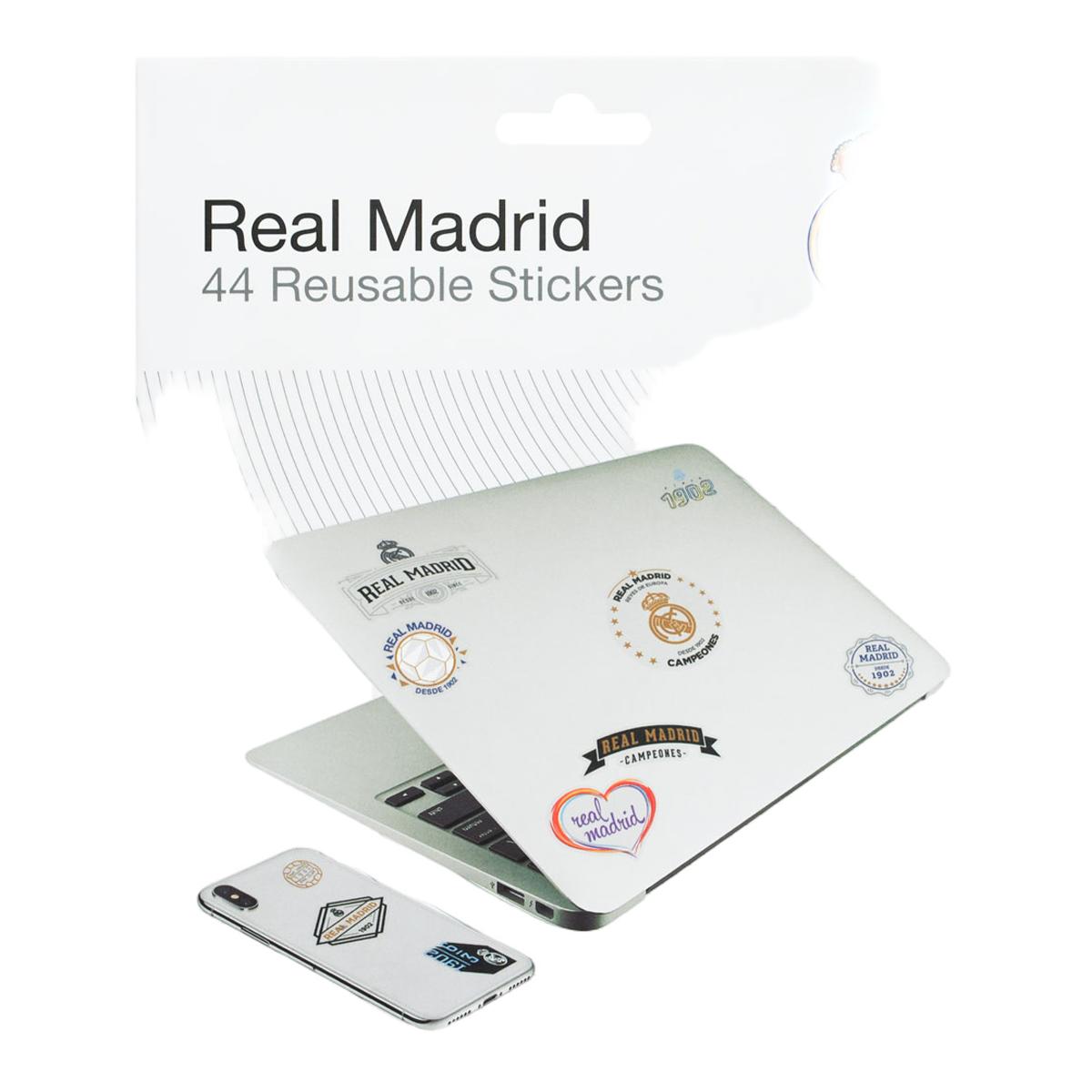 Imagem 0 de Autocolantes Reutilizaveis Real Madrid Erik - Branco