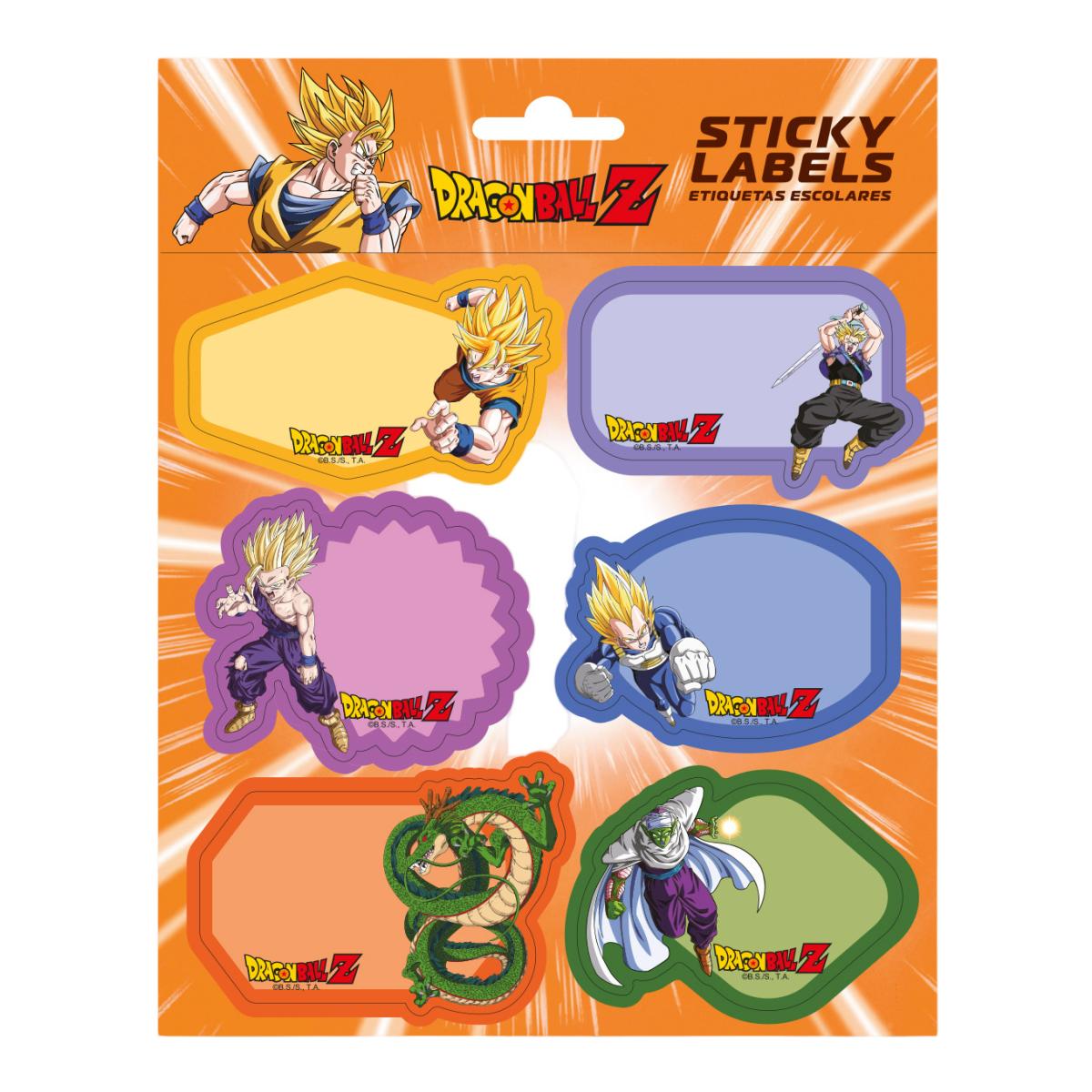 Imagem 0 de Etiquetas Autocolantes Premium Dragon Ball Erik - Laranja