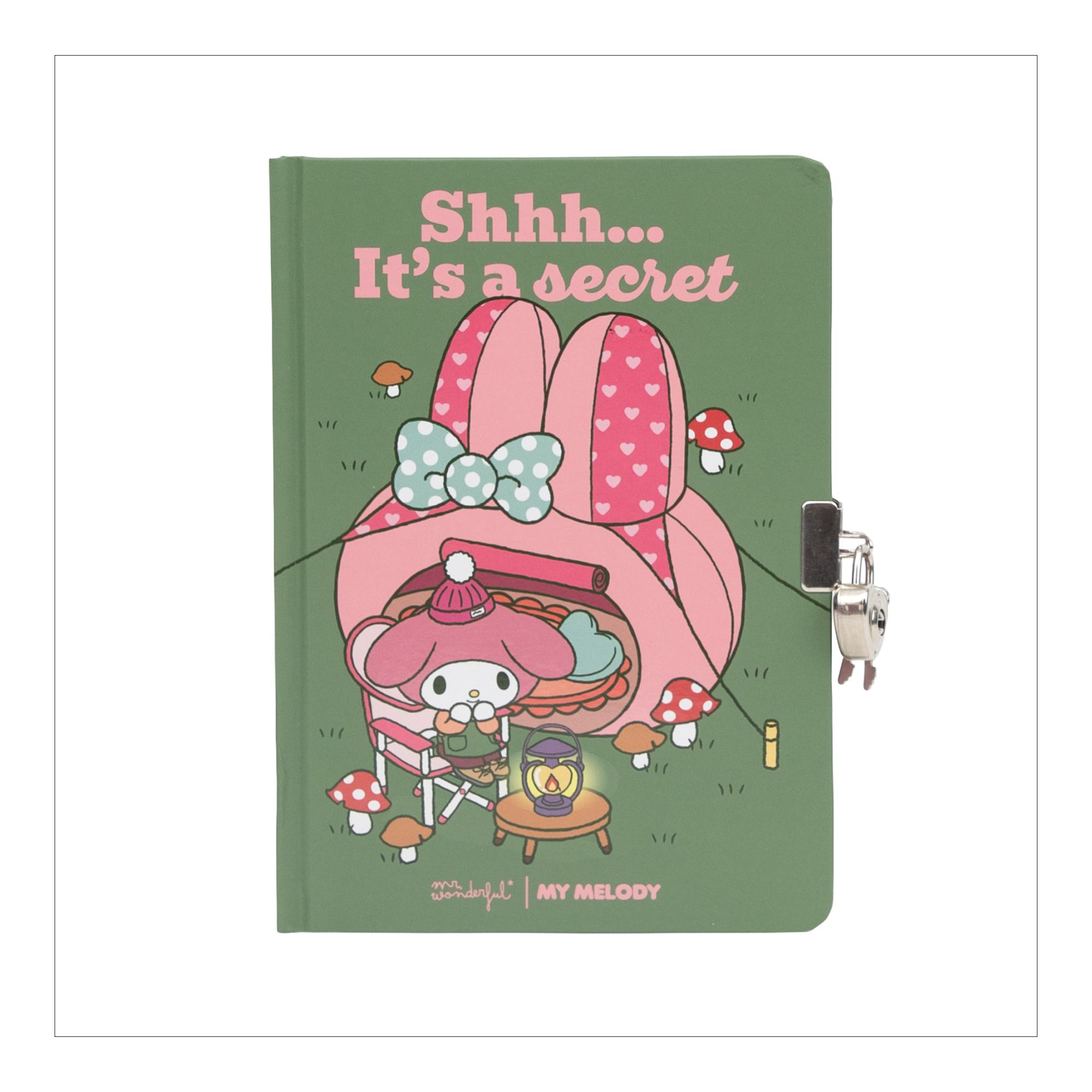 Imagen 4 de Diario y boligrafo Mr.Wonderful My Melody "Shhh... It'a a secret" Multicolor