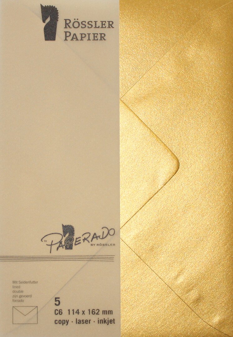 Envelope C6 Rossler dourado 1