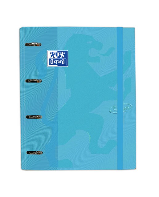 Pasta com recarga Touch Pastel 100 Folhas Touch Azul Pastel Azul-pastel-1