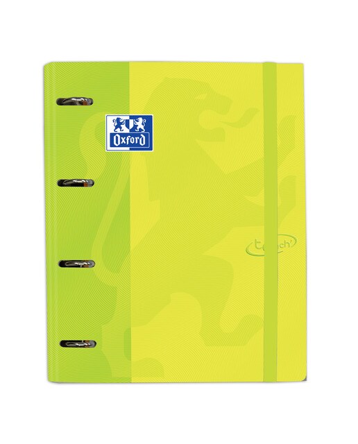 Pasta com recarga Touch Vivos 100 folhas lima Lima-1
