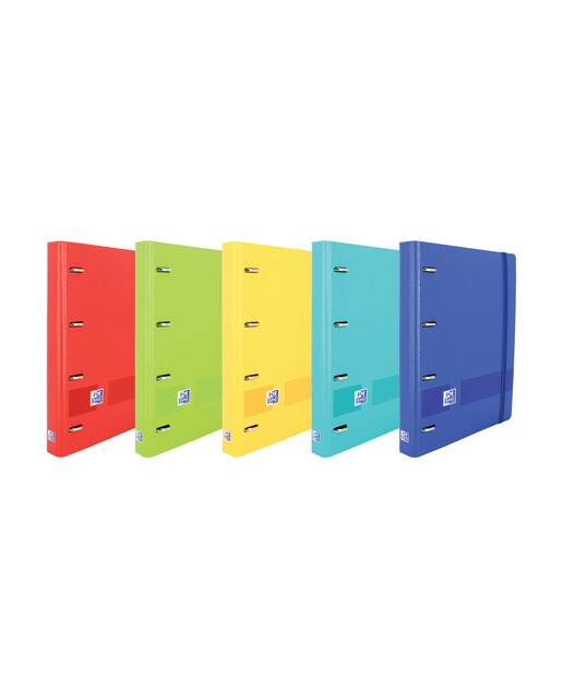 Imagem 0 de Arquivador Europeanbinder A4+ Polyfoam Live&Go Lombada 45 mm Argolas 4Dx35 mm com Recarga 5x5 - Cores Vivas
