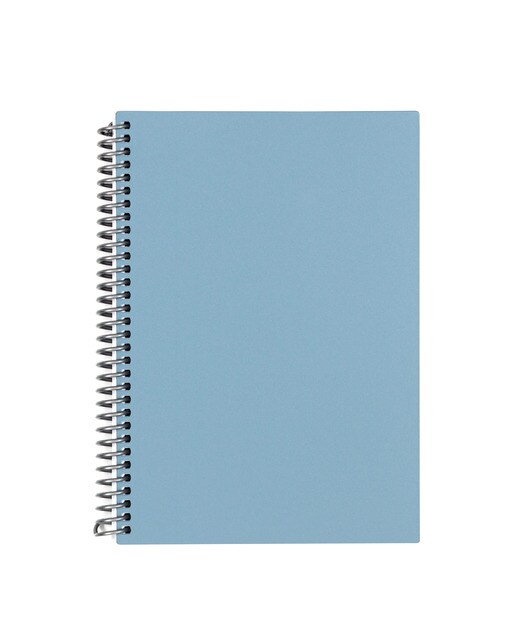 Caderno de 80 Folhas A5 Quadriculado Metal 2