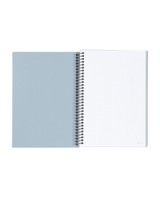 Caderno de 80 Folhas A5 Quadriculado Metal 7