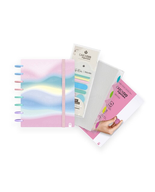 Pack Caderno Ingeniox design Exclusivo A5 Carchivo Multicolor-1