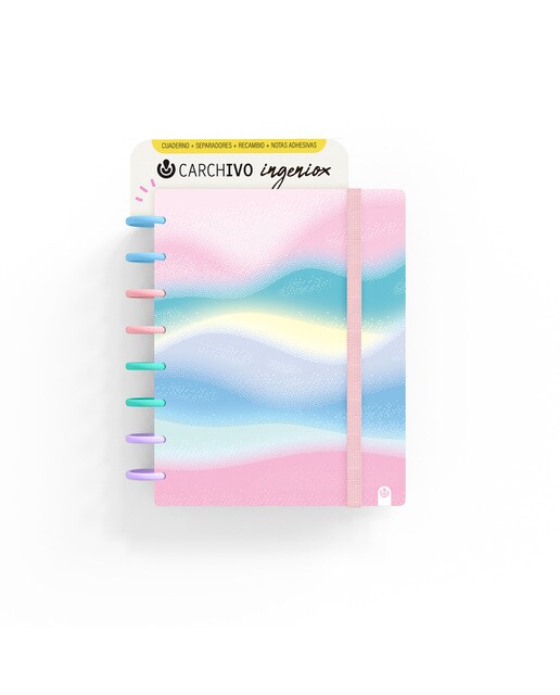 Pack Caderno Ingeniox design Exclusivo A5 Carchivo Multicolor-2