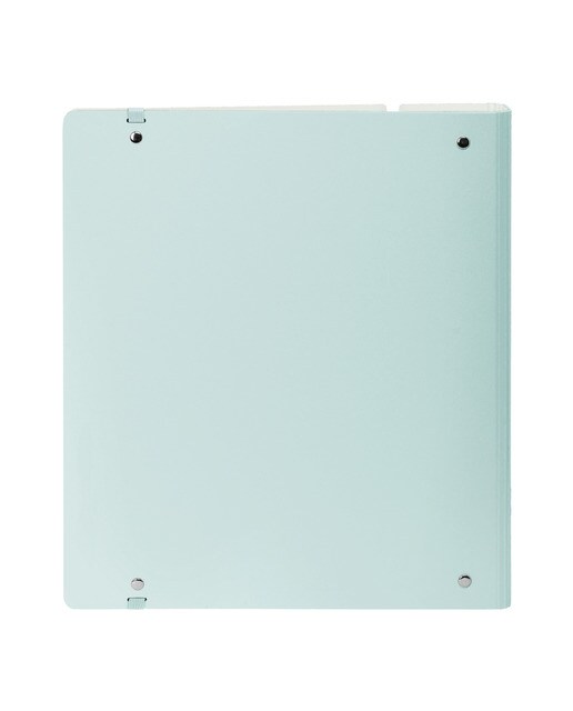 Carpeblock espuma de polipropileno 4 argolas 35mm com recarga Safta azul claro Azul-claro-2