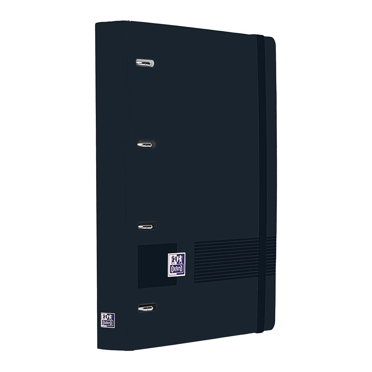 Imagem 0 de Capa de plástico Europeanbinder OXFORD LIVE & GO A4 preto com recarga 5x5