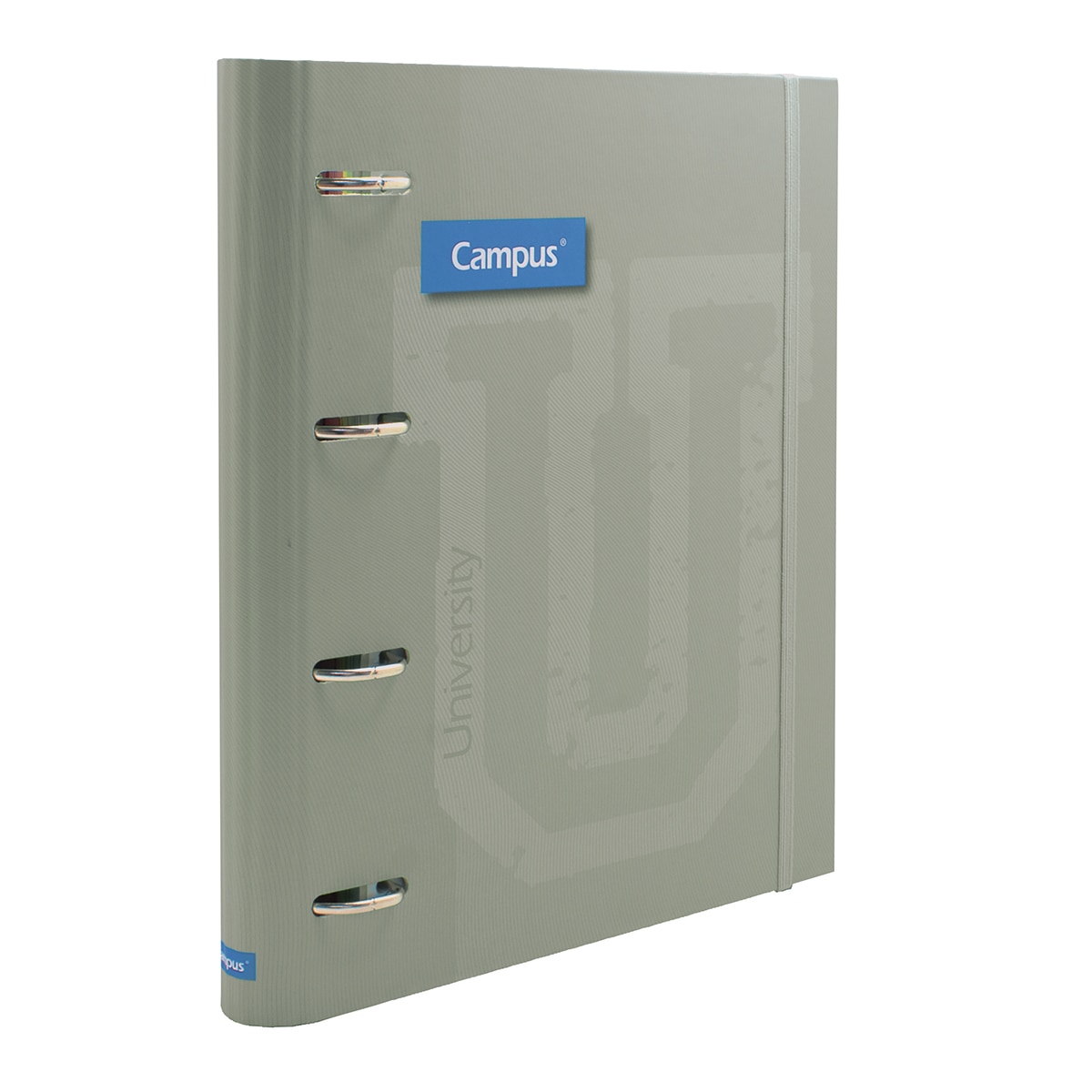 Imagen 0 de Carpeta ringbook soft Campus University 4 anillas verde manhattan con recambio de 100 hojas
