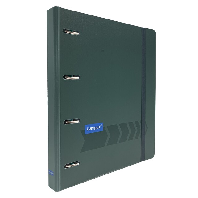 Imagen 0 de Carpeta Anillas Campus University 4 anillas C/Recambio Verde Oscuro