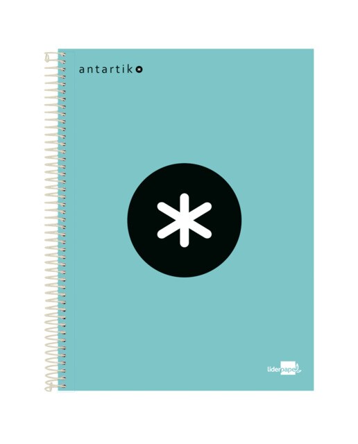 Imagem 0 de Caderno A4 120 Folhas Quadriculadas 5 mm Antartik Menta