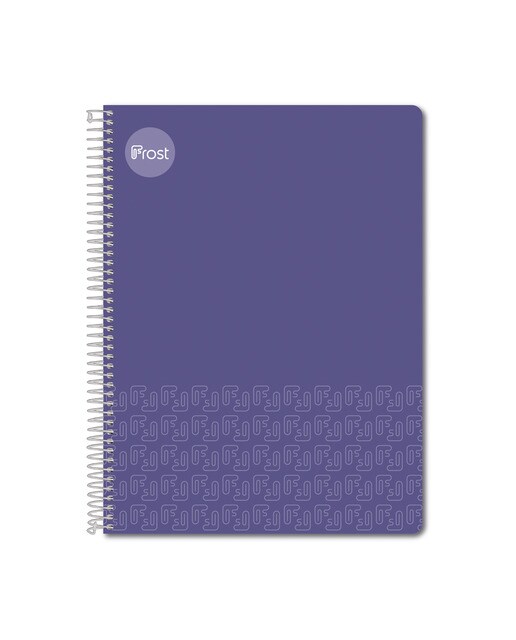 Imagen 0 de Cuaderno Espiral A4 Tapa Plastico 120H Frost Morado