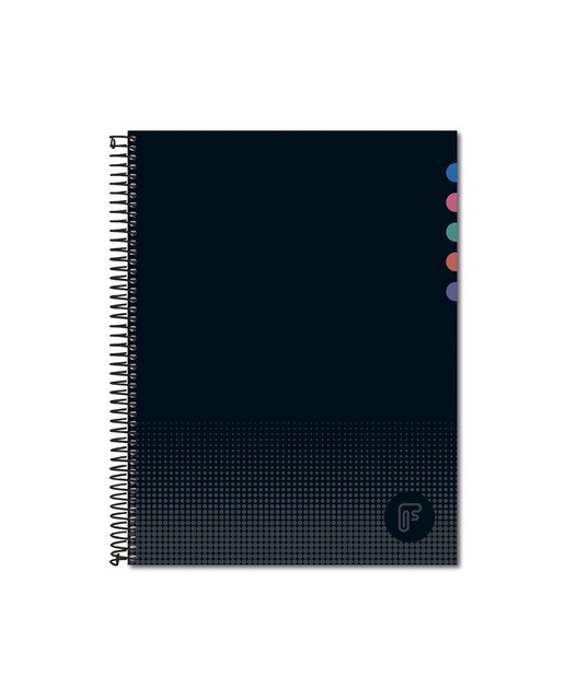 Caderno Espiral A4 Capa Forrada 140 F - Artigo Sortido. Envio realizado de forma aleatória Sortido-1