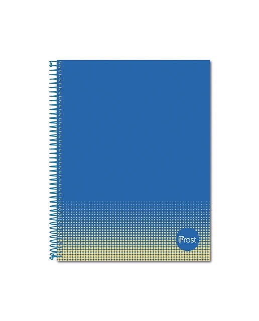 Caderno Espiral A4 Capa Forrada 80 F Azul/Amarelo 1