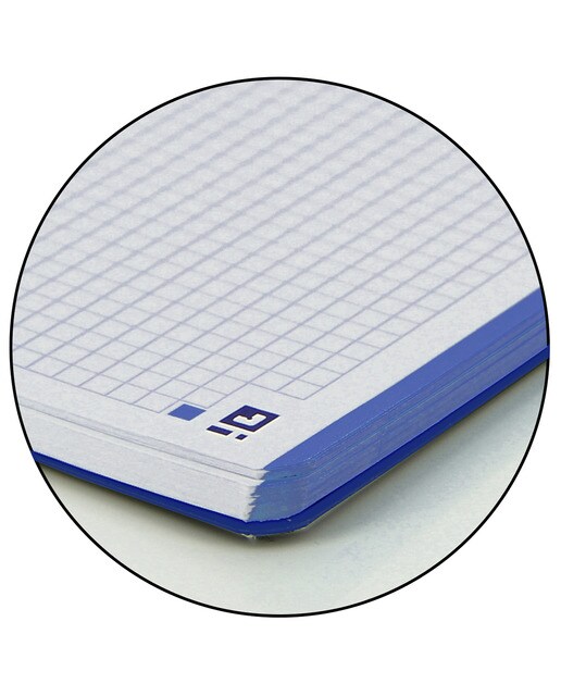 Cuaderno Microperforado Oxford 1 Live&Go Tapa Plástico A4+ 80 Hojas 5X5 Azul Marino Azul marino-2