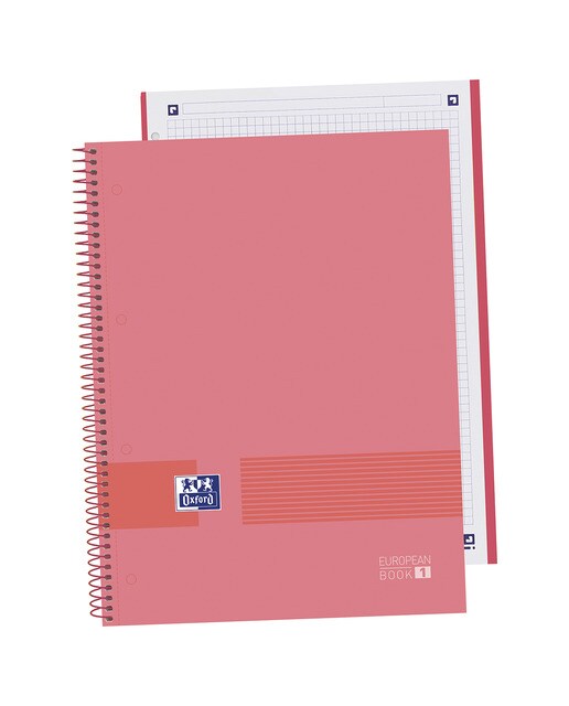 Cuaderno Microperforado 1 Oxford&You Tapa Extradura A4+ 80 Hojas 5X5 Watermelon Oxford 1