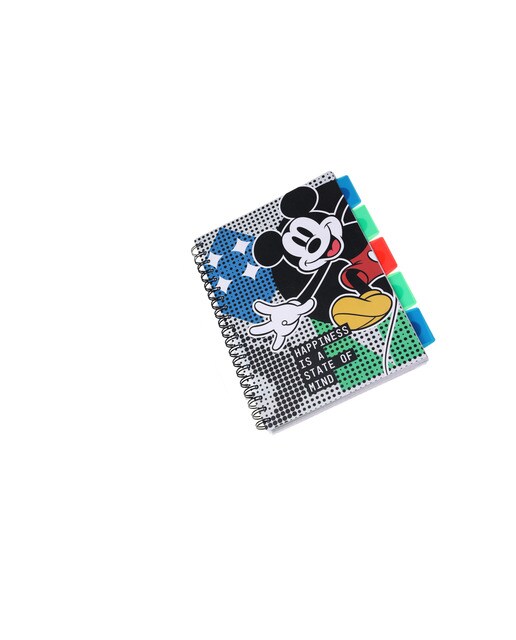 Caderno Project Book com separadores 80g 100 furos Mickey Mouse Coolpack Sortido-2