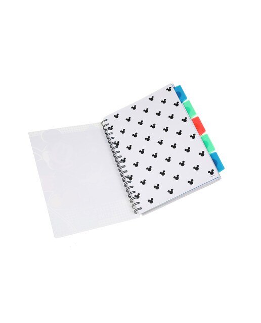 Caderno Project Book com separadores 80g 100 furos Mickey Mouse Coolpack Sortido-3