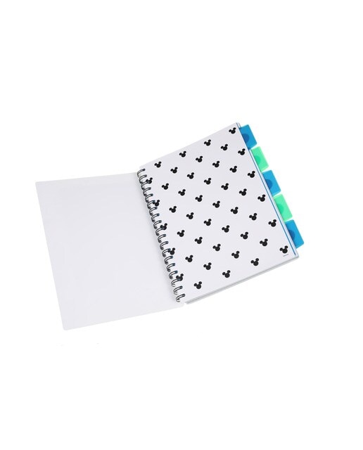 Caderno Project Book com separadores 80g 100 furos Mickey Mouse Coolpack Sortido-6