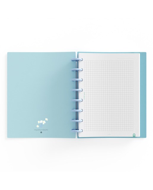 Caderno de 100 Folhas A5 Quadriculado Ingeniox Desenho 4